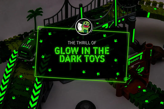 THE THRILL OF GLOW IN THE DARK TOYS