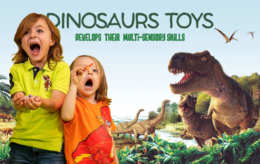 YOUR KID’S FASCINATION WITH DINOSAUR GAMES HUGELY DEVELOPS THEIR MULTI-SENSORY SKILLS