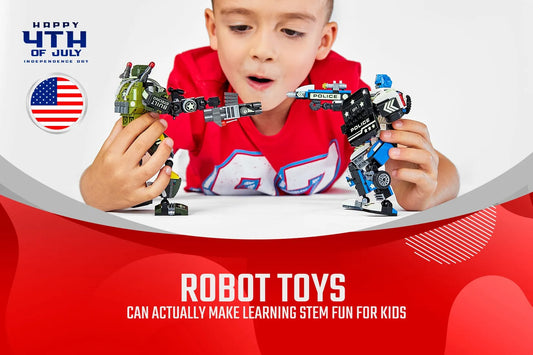 ROBOT TOYS CAN ACTUALLY MAKE LEARNING STEM FUN FOR KIDS