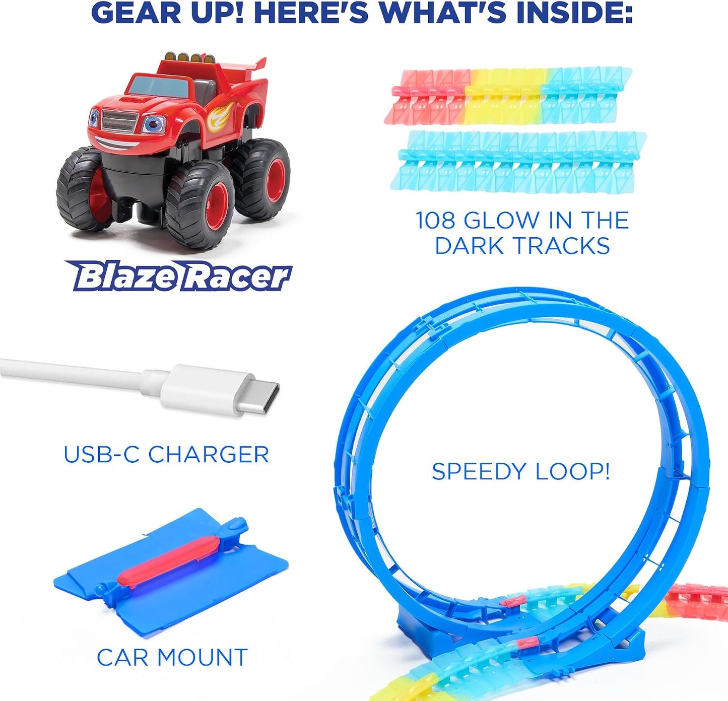 Blaze TurboTwist Racer Set