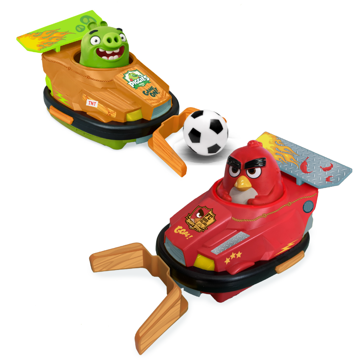 Angry Birds Bumper Cars Soccer Set