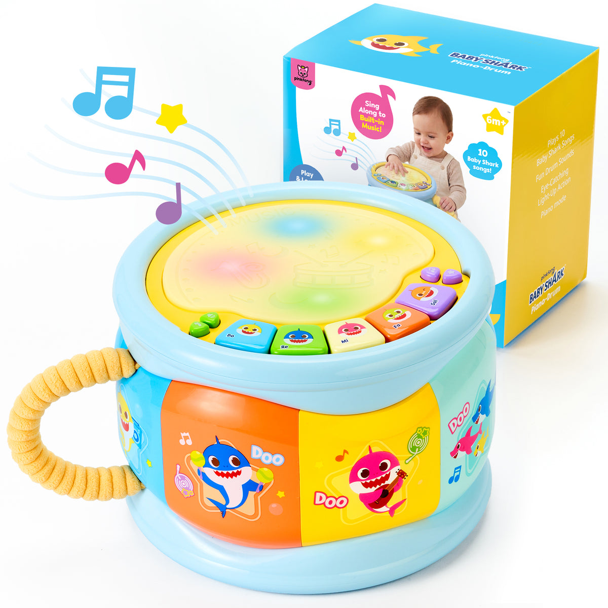 Baby Shark Piano Drum