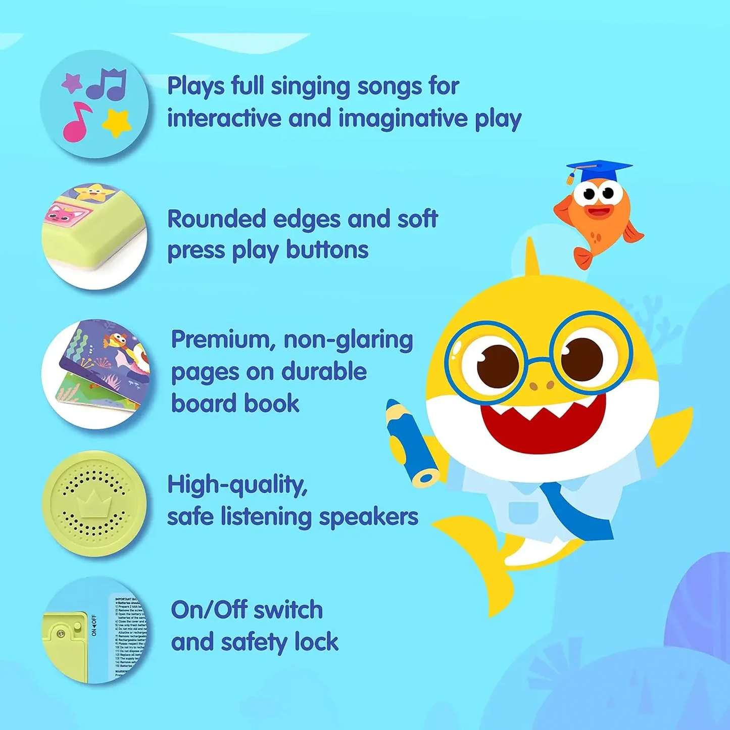 Baby Shark Sing Alongs Sound Book