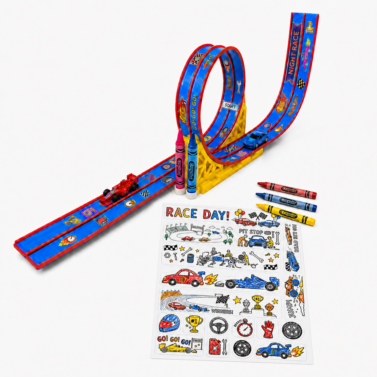 Crayola Color & Race Track
