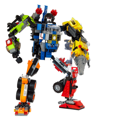 Garantron — 9" Mega STEM Robot Building Set (1153 Pcs)