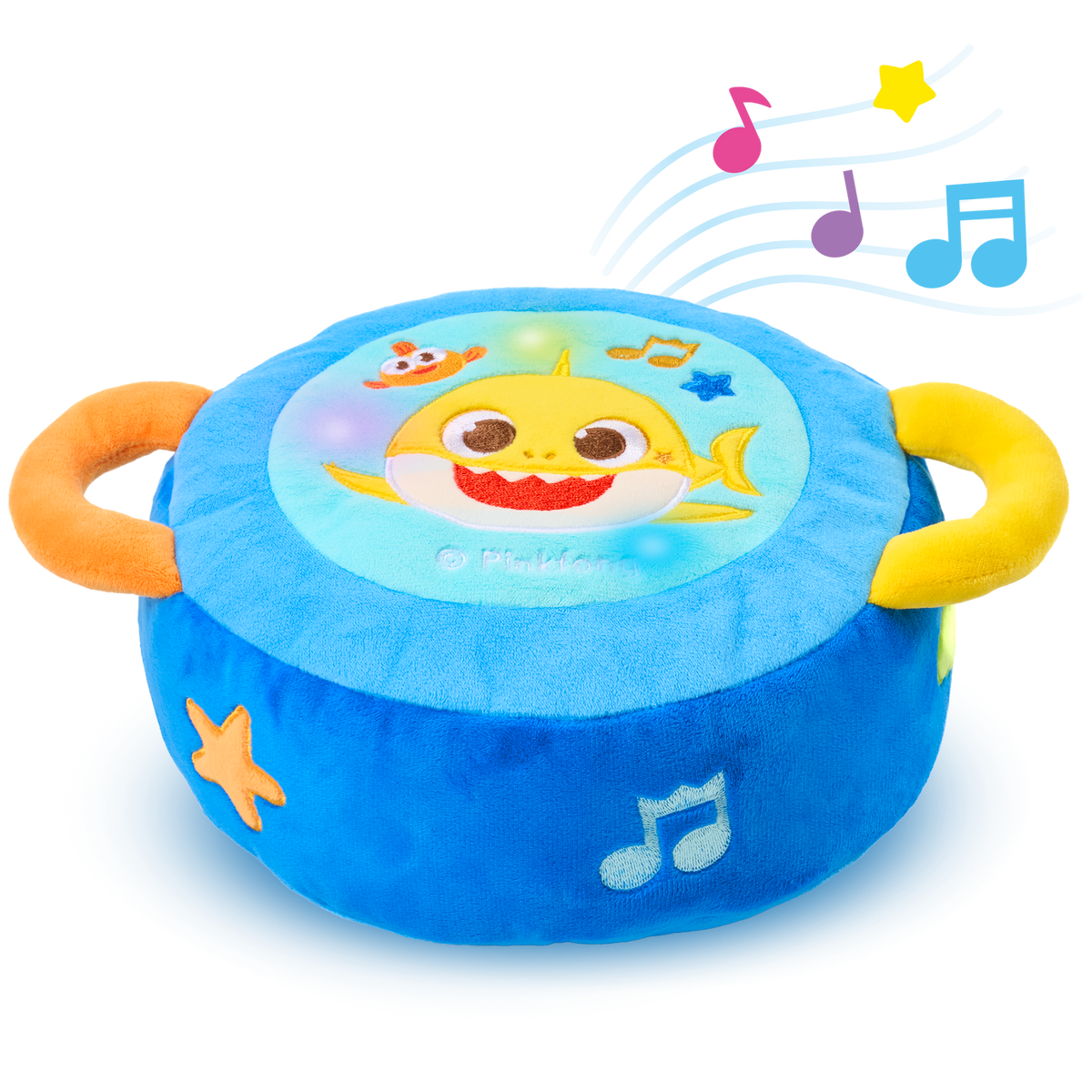 Baby Shark Plush Drum Blue