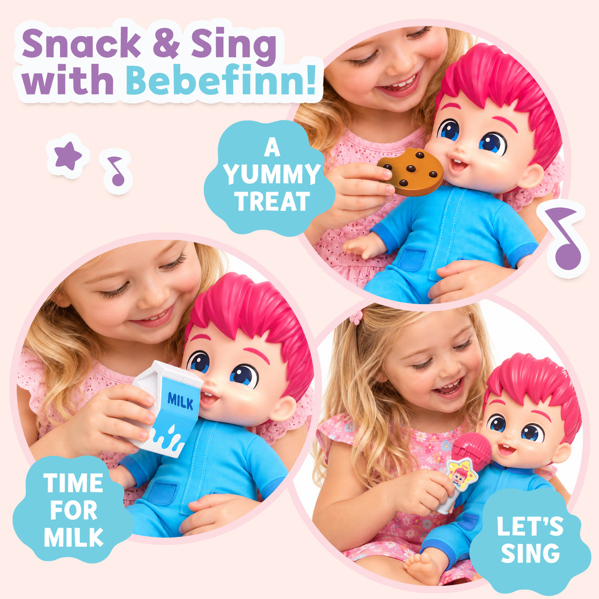 Bebefinn Sing & Snack Set