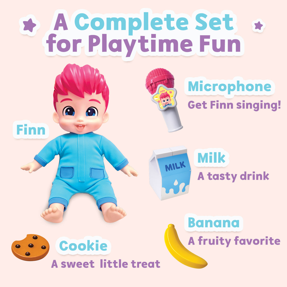 Bebefinn Sing & Snack Set