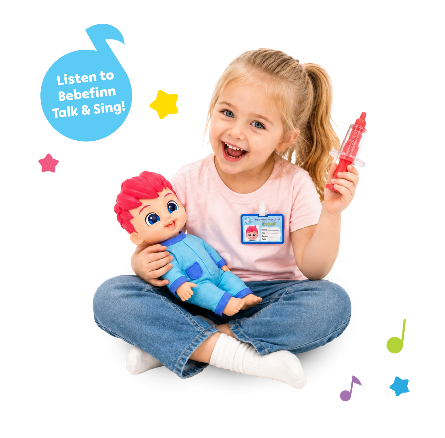 Bebefinn Nursing Doll Set