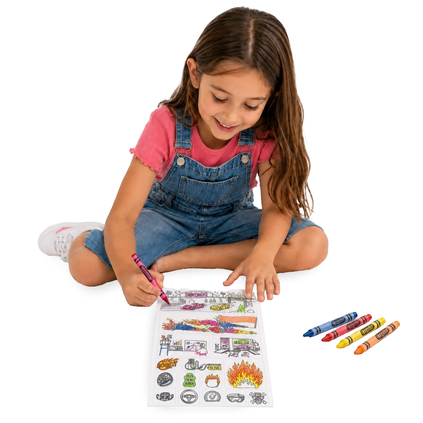 Crayola Color & Race Track