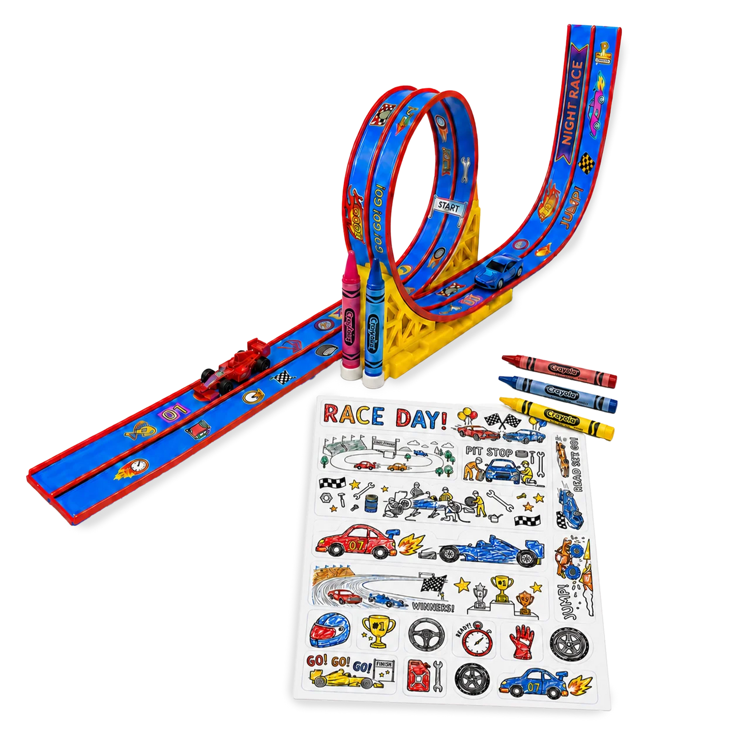 Crayola Color & Race Track