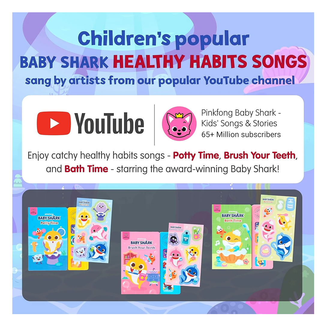 Baby Shark Healthy Habits Sound Books Boxed Set