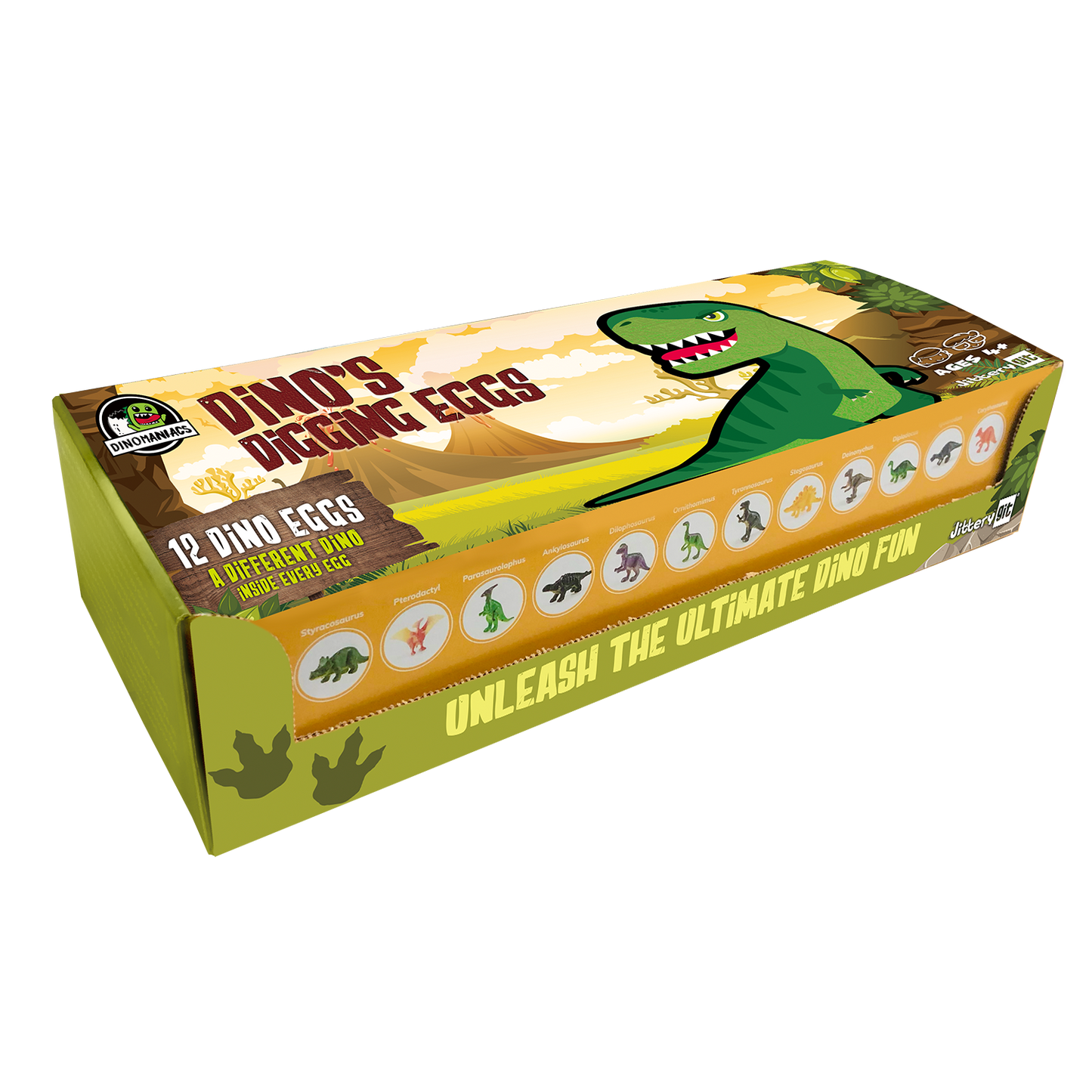 12 Dinos Eggs