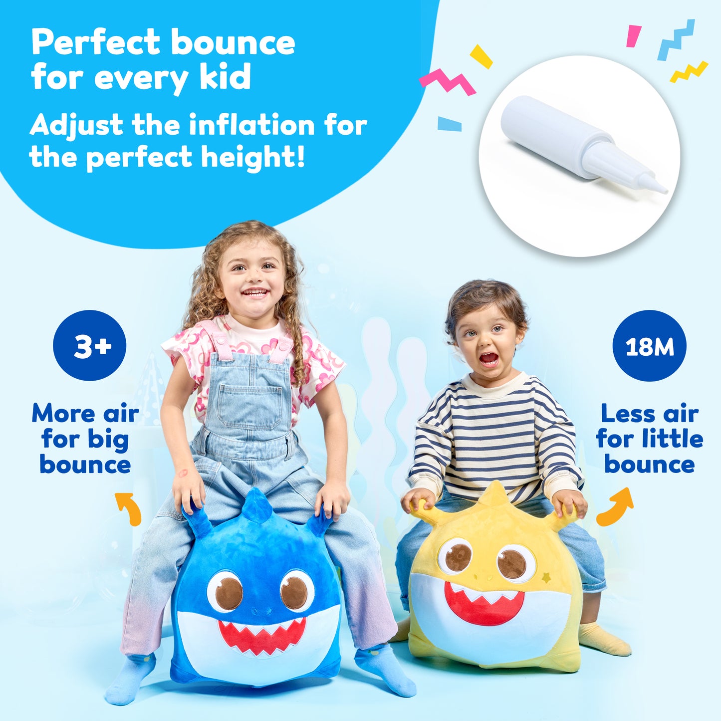 Baby Shark™ Bouncy Bundle – 3 Toys, Endless Fun