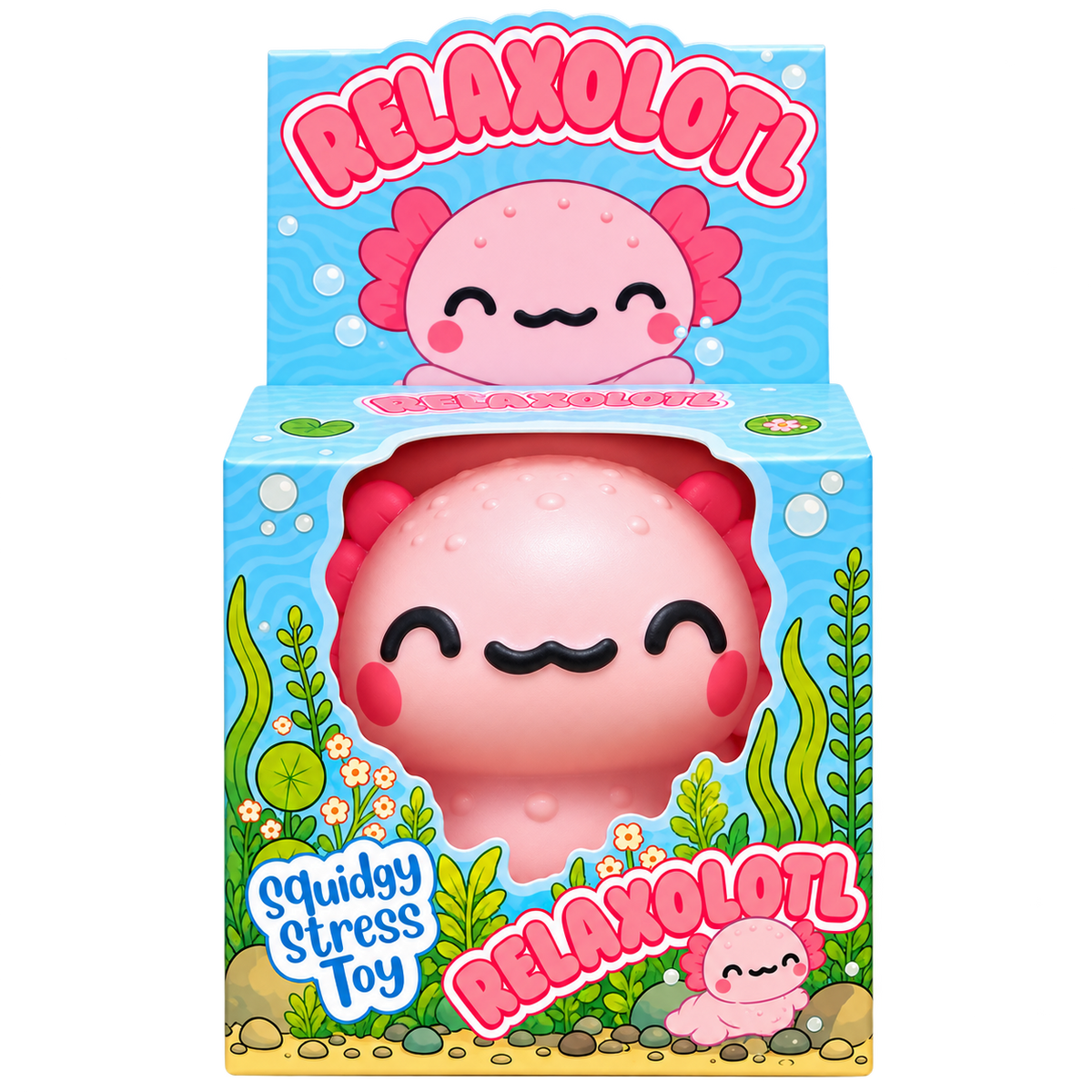 Relaxolotl Axolotl Squishy – Slow Rise Stress Toy