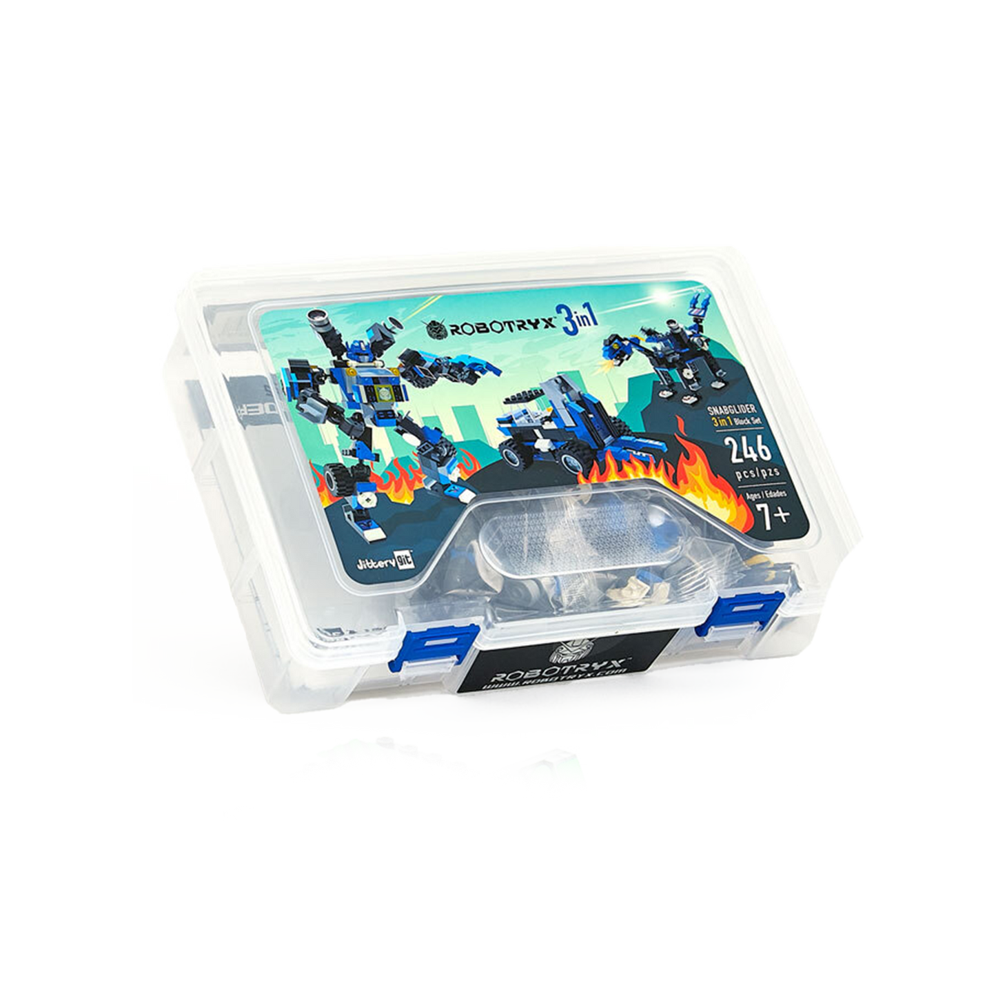 Snabglider — 3-in-1 Robot Building Set with Cannon Blasters