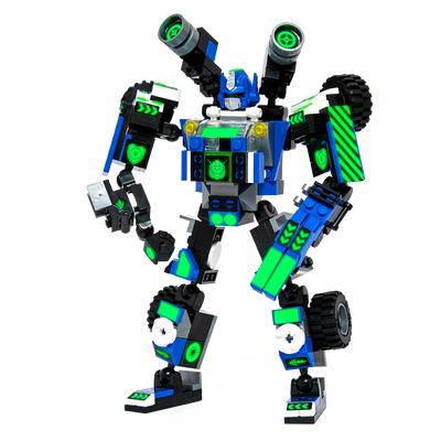 Snabglider — 3-in-1 Robot Building Set with Cannon Blasters