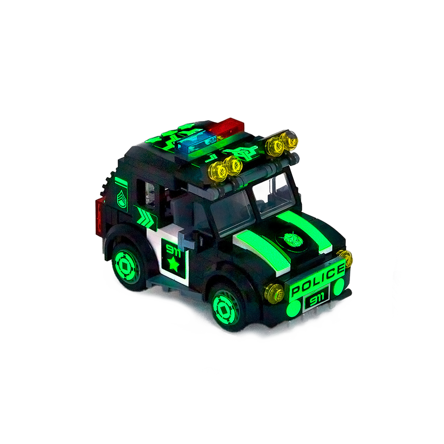 Voltroid Police — 3-in-1 Robot, K-9 & Police Car Building Set