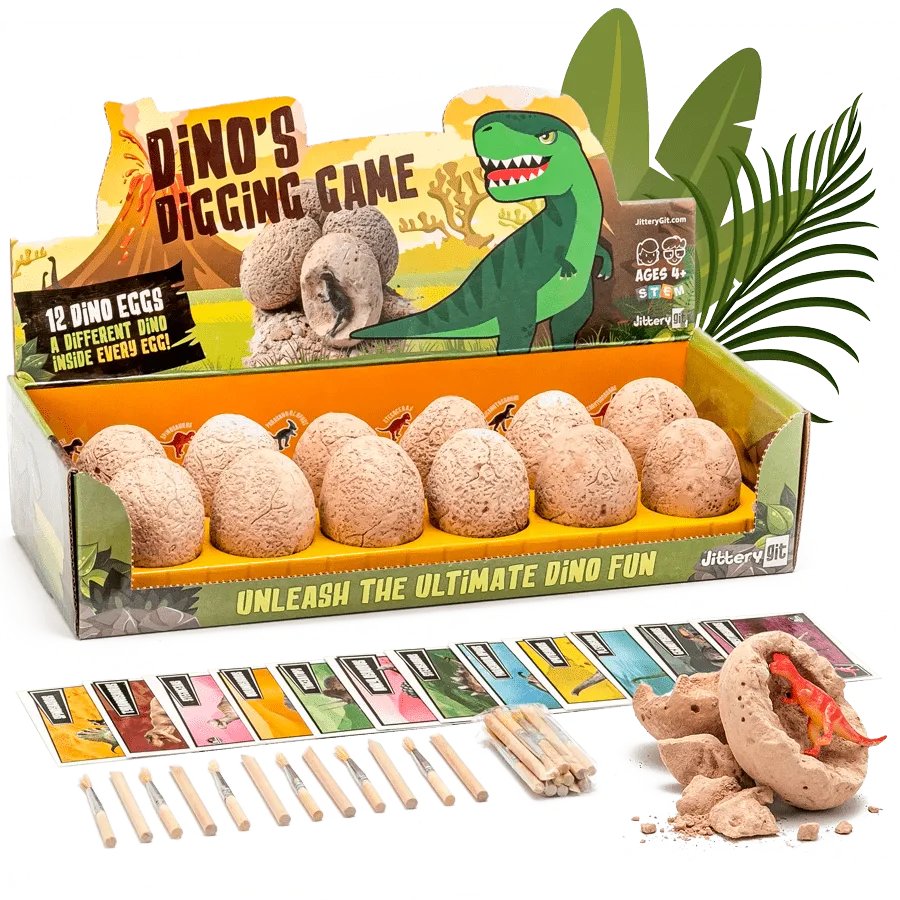 12 Dinos Eggs