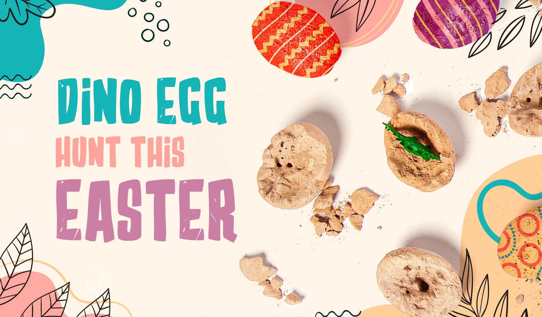 HOW TO PLAN AN EPIC DINO EGG HUNT THIS EASTER