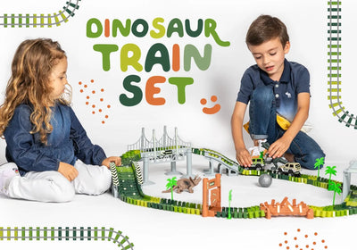 DINOSAUR TRAIN SET