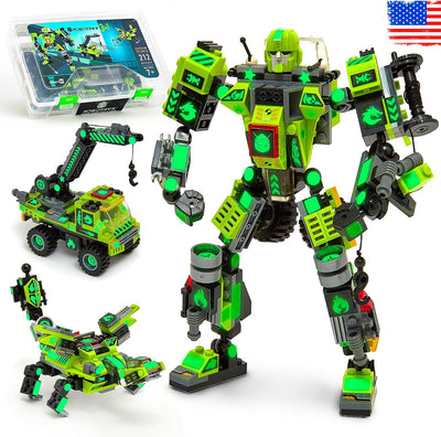 Cliffsling — 3-in-1 Engineering & Construction Robot Building Set