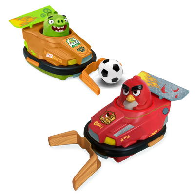 Angry Birds Bumper Cars Soccer Set
