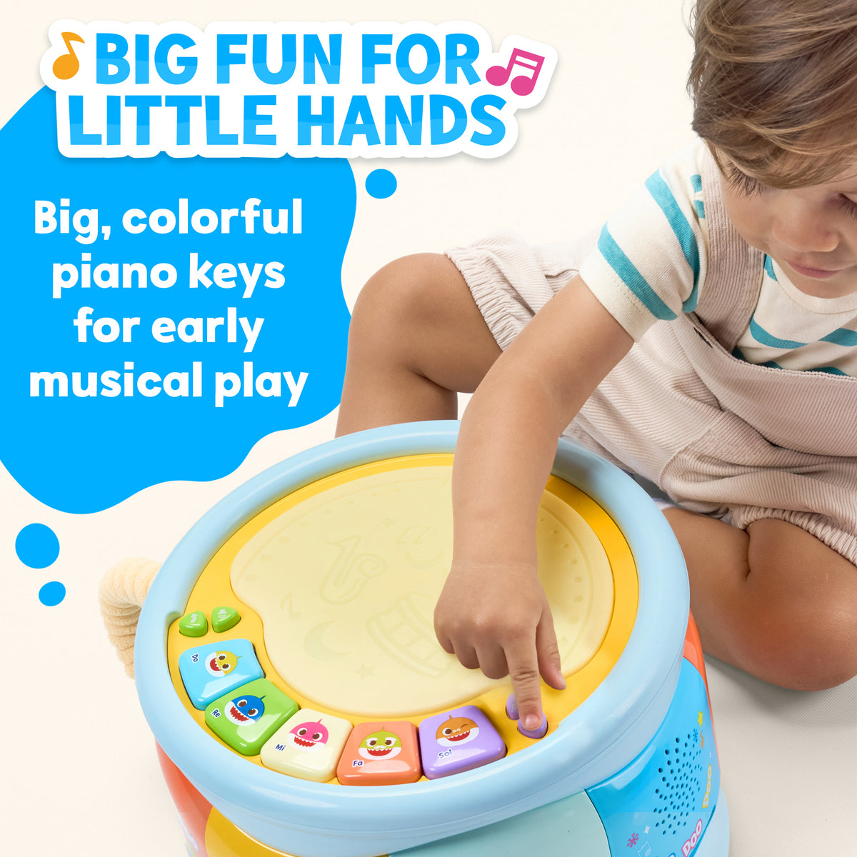Baby Shark Piano Drum
