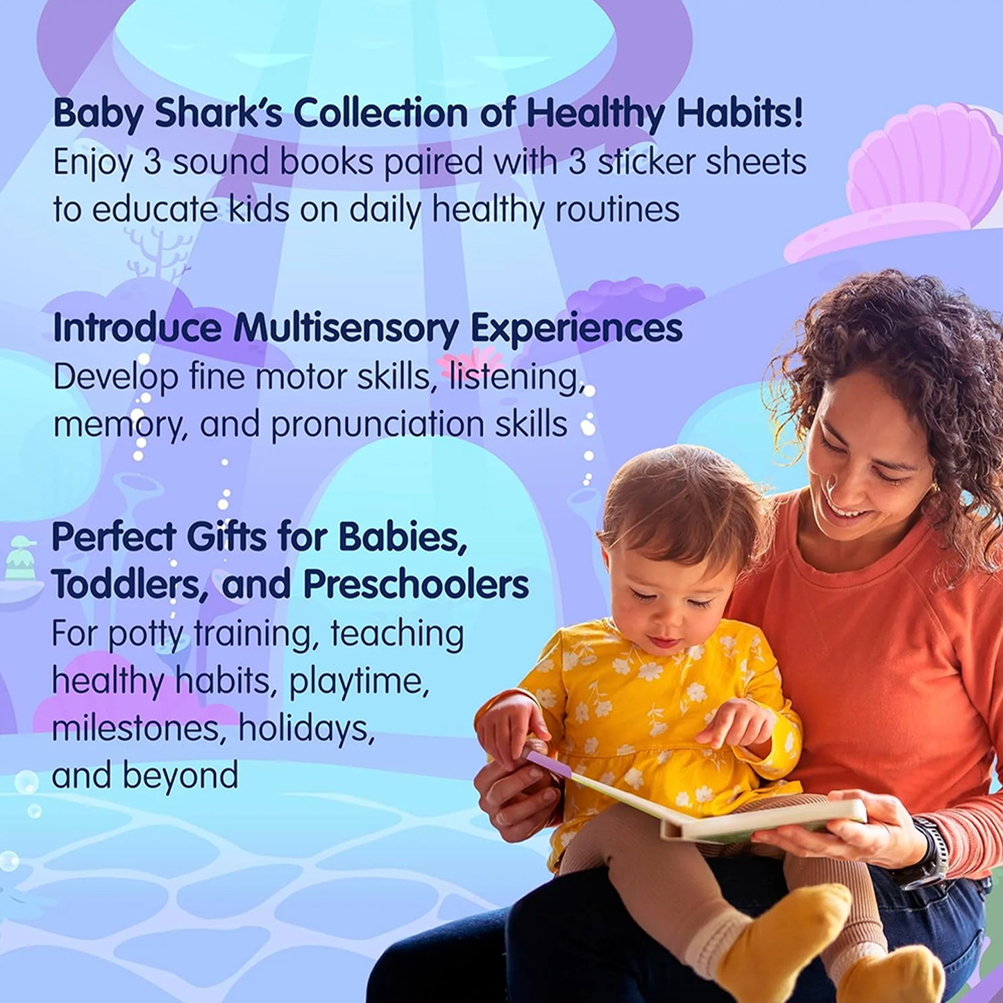 Baby Shark Healthy Habits Sound Books Boxed Set