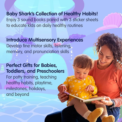 Baby Shark Healthy Habits Sound Books Boxed Set