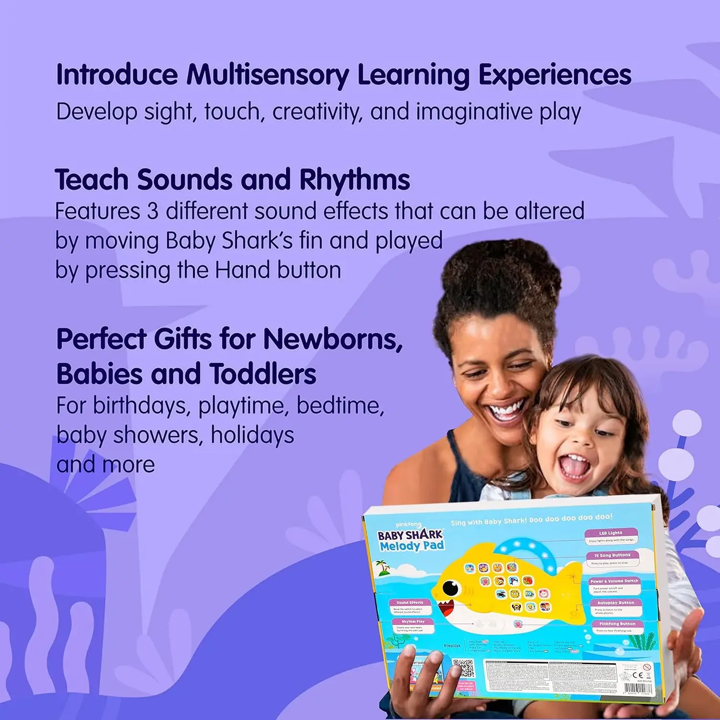 Baby Shark Melody Pad Musical Learning Toy