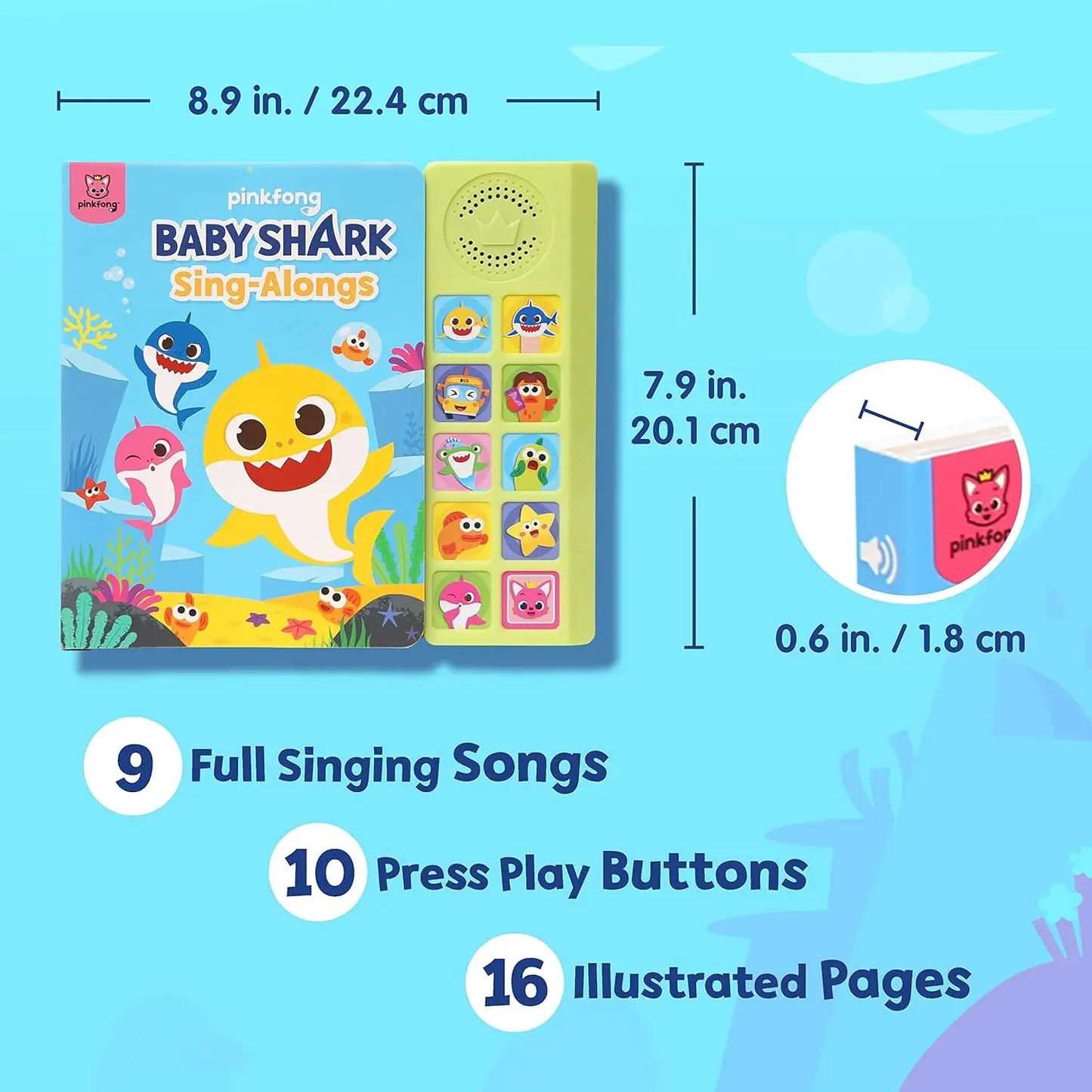 Baby Shark Sing Alongs Sound Book