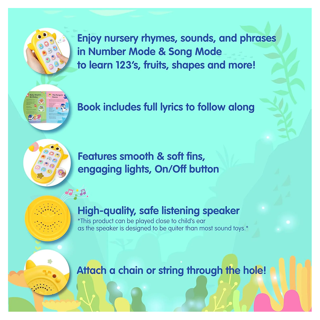 Baby Shark Sing & Learn Smart Phone Book