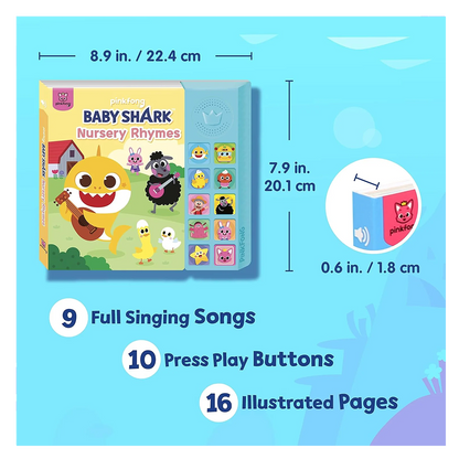 Baby Shark Nursery Rhymes Sound Book