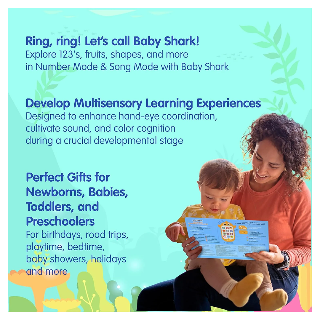 Baby Shark Sing & Learn Smart Phone Book