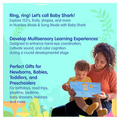 Baby Shark Sing & Learn Smart Phone Book