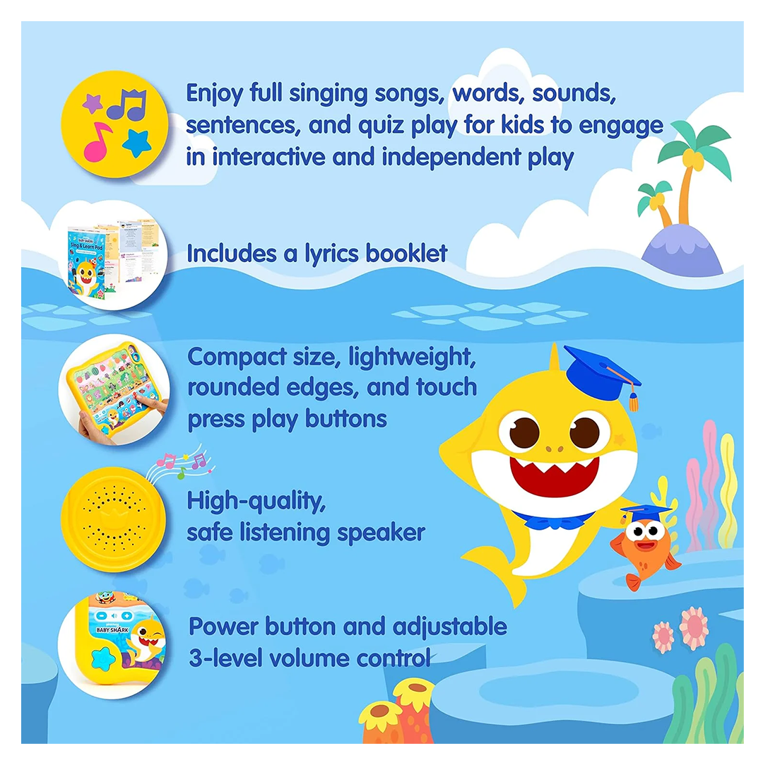 Baby Shark Sing & Learn Pad