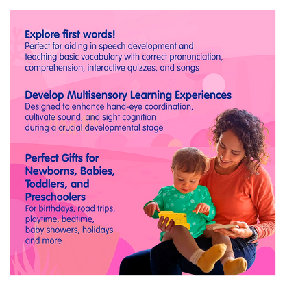 Baby Shark Flash Card Learning Bus Sound Pad Toy