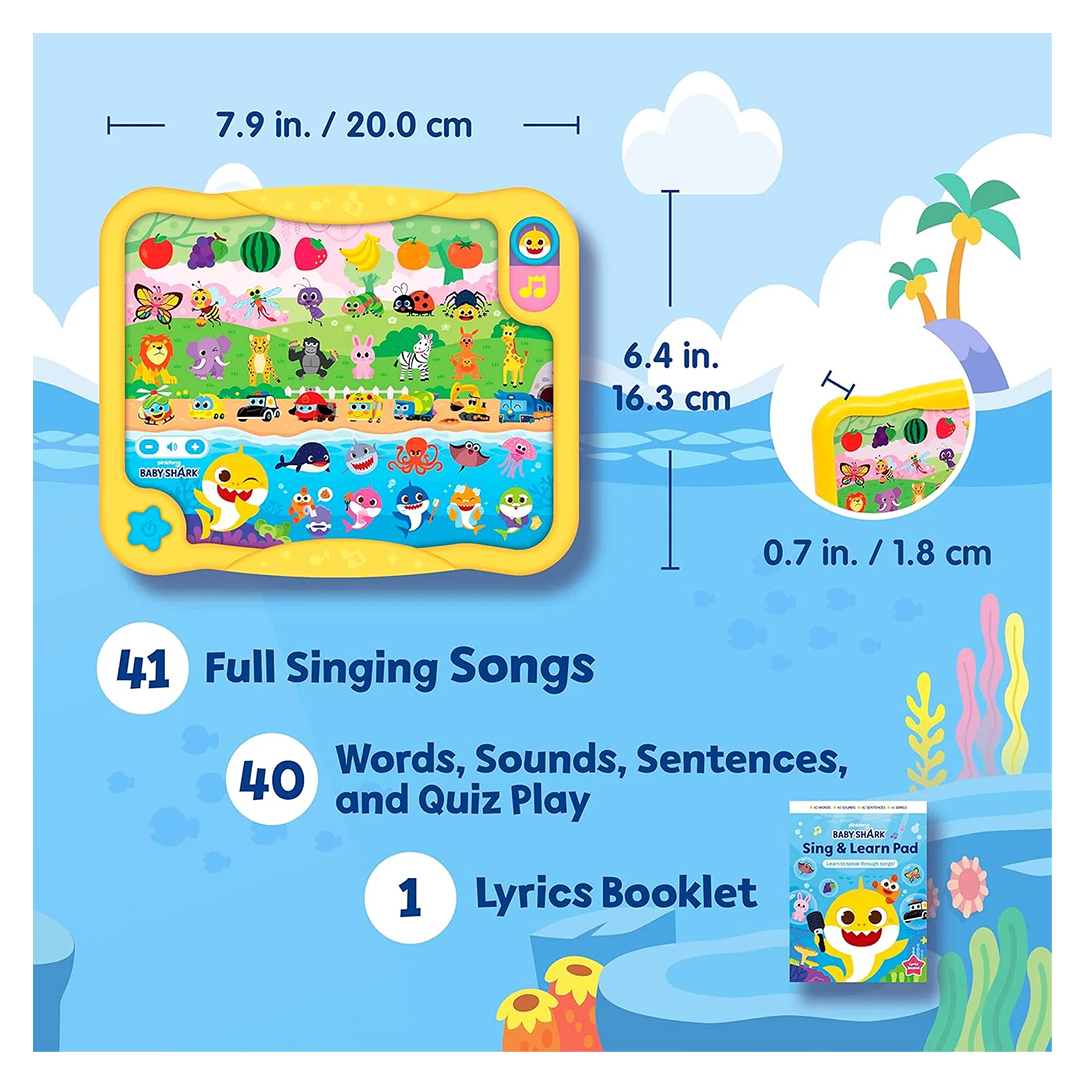 Baby Shark Sing & Learn Pad
