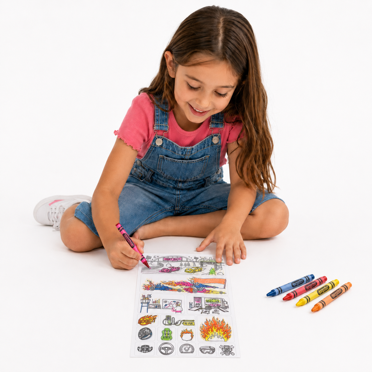 Crayola Color & Race Track