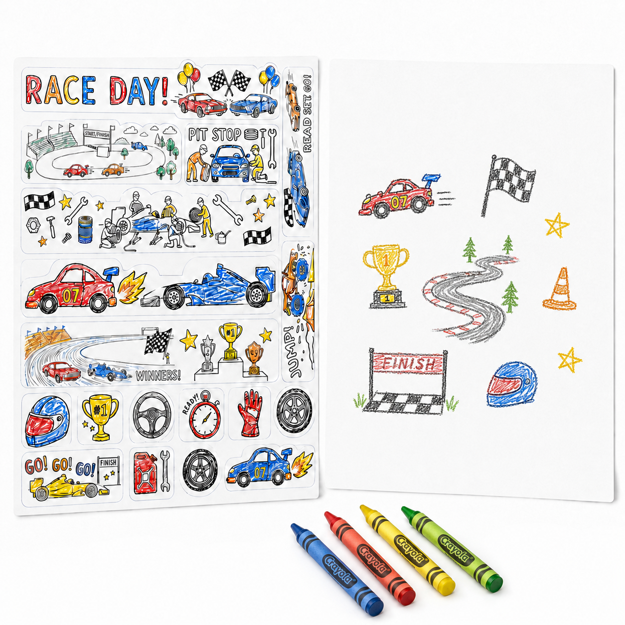 Crayola Color & Race Track