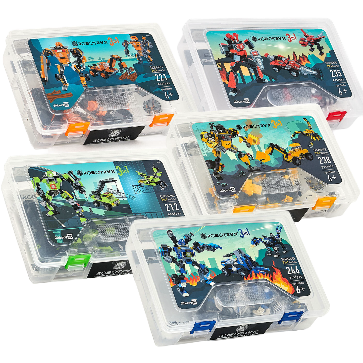 Garantron — 9" Mega STEM Robot Building Set (1153 Pcs)