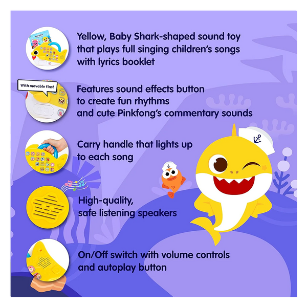 Baby Shark Melody Pad Musical Learning Toy