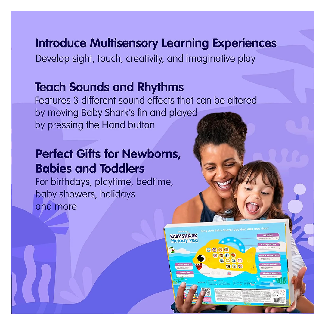 Baby Shark Melody Pad Musical Learning Toy