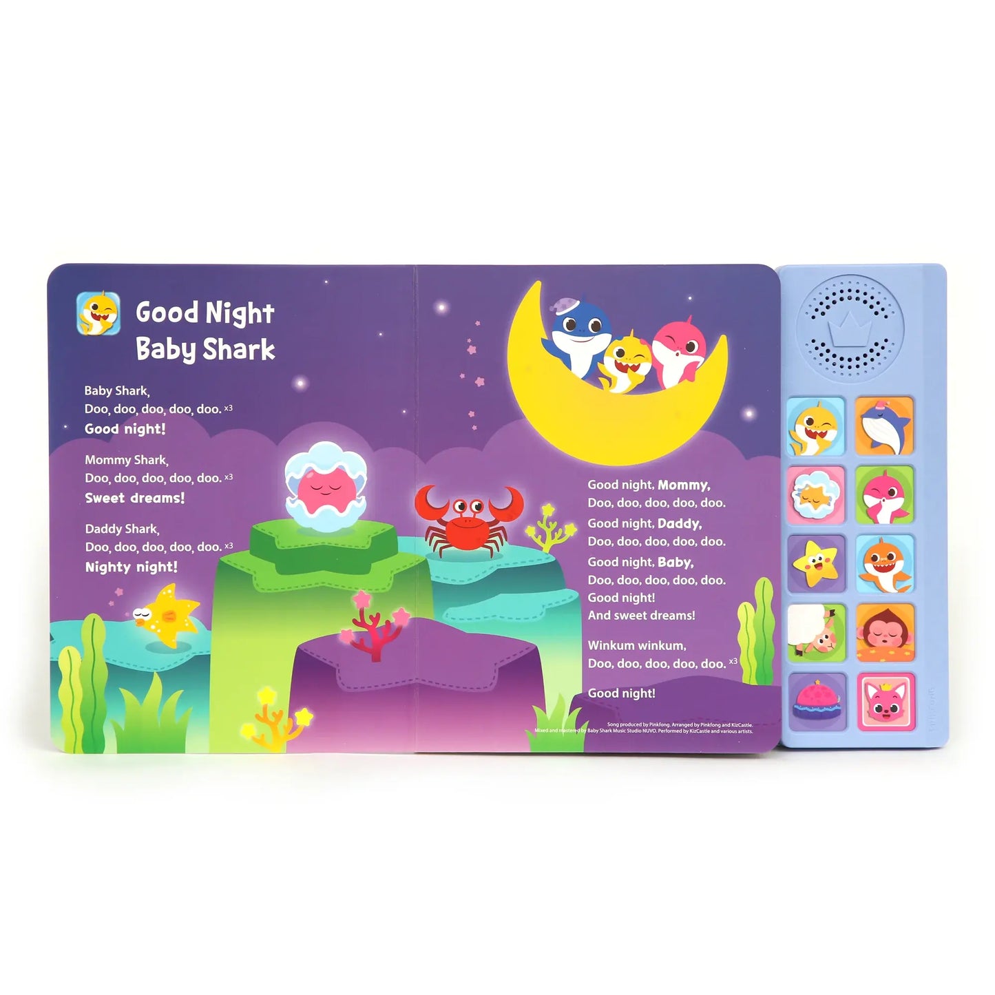 Baby Shark Bedtime Songs Sound Book