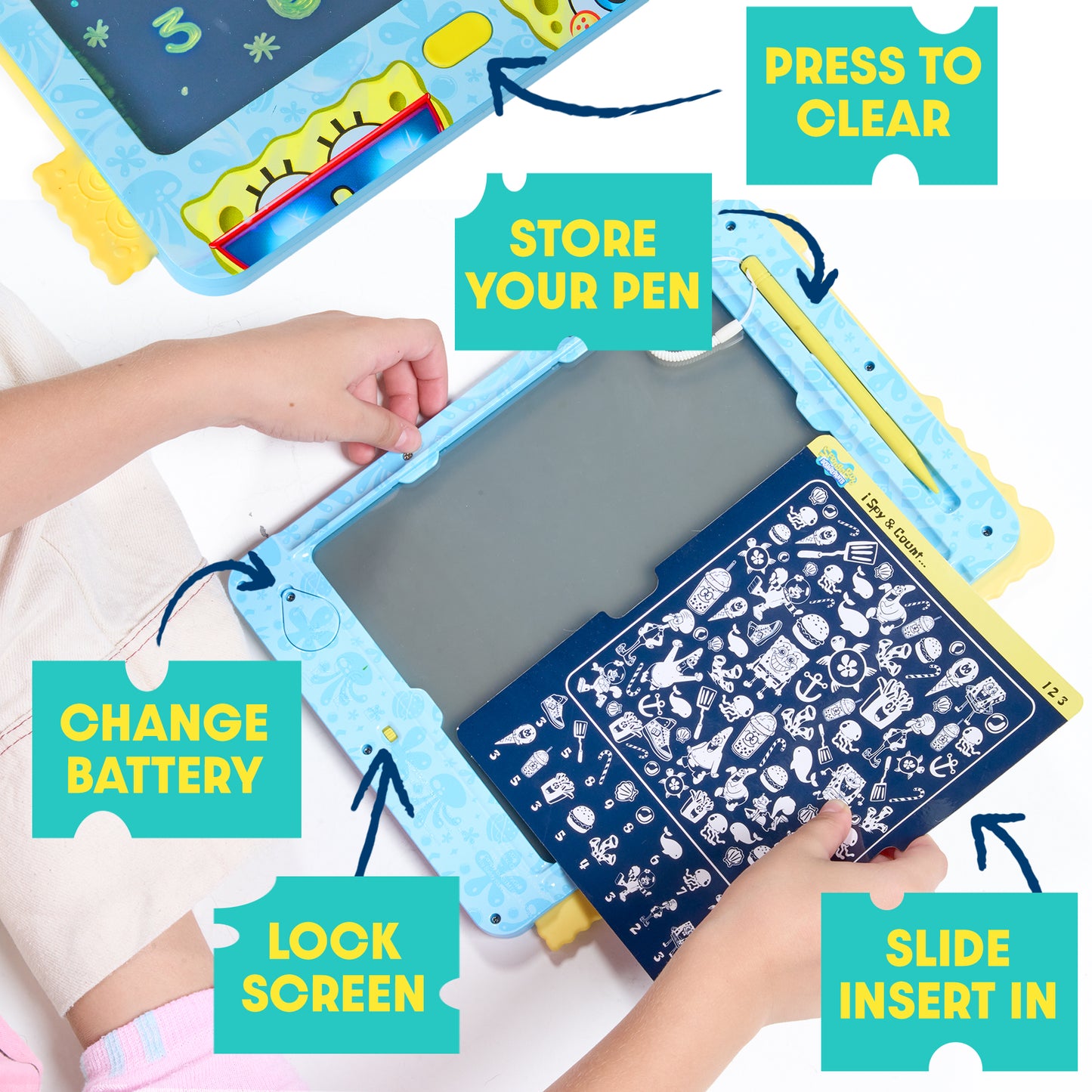 ScribblePop - Lagoon Blue