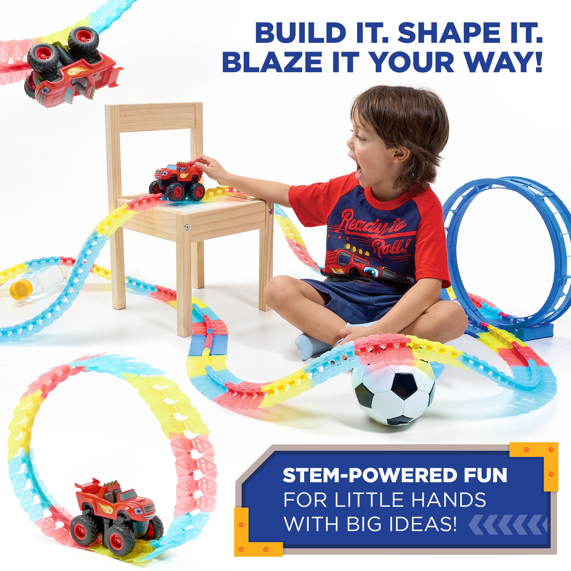 Blaze and the monster machines glow race track set – JitteryGit