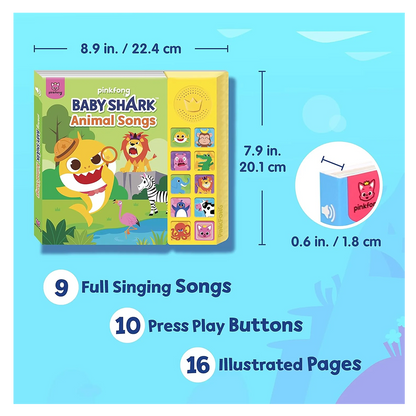 Baby Shark Animal Songs Sound Book