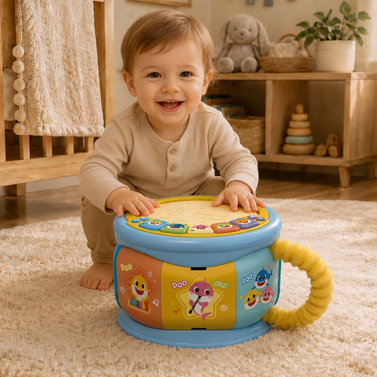 Baby Shark Piano Drum