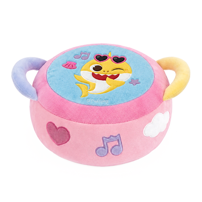 Baby Shark Plush Drum Pink